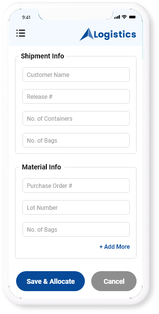 Inventory Management and Logistics App