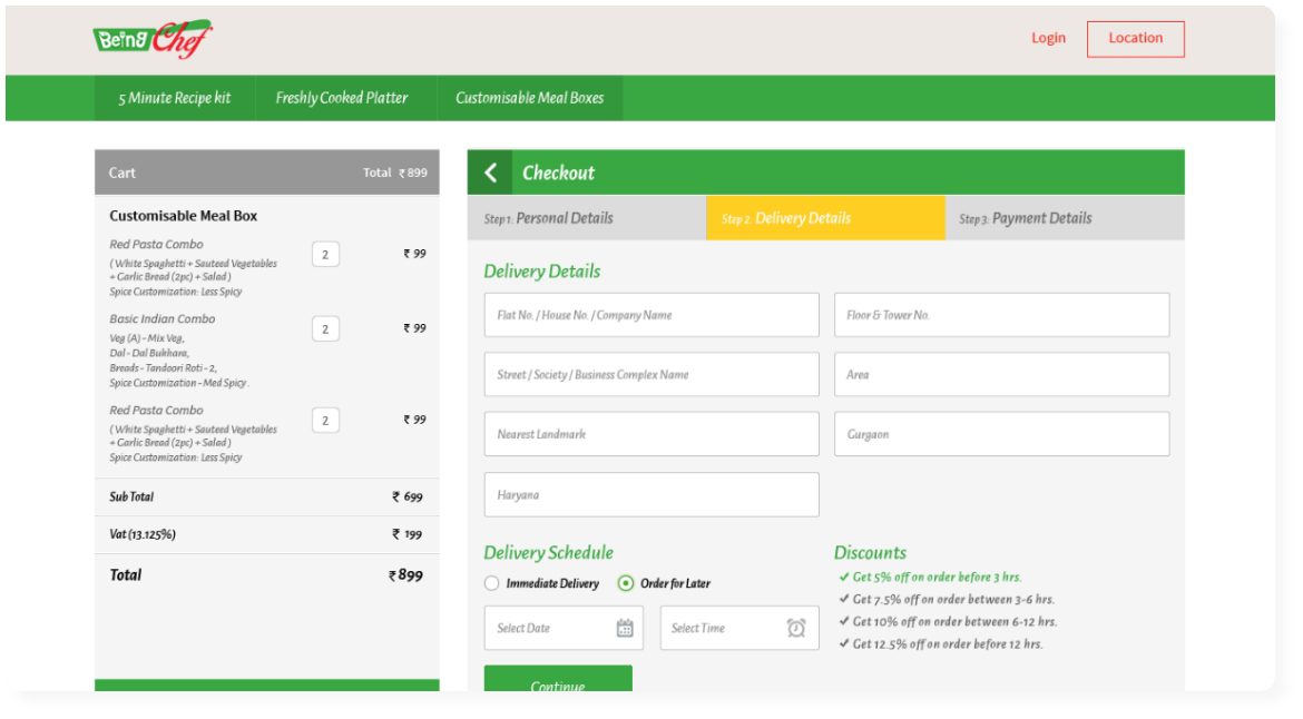 Complete Cooking Solutions with Being Chef App