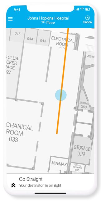 Indoor Positioning App