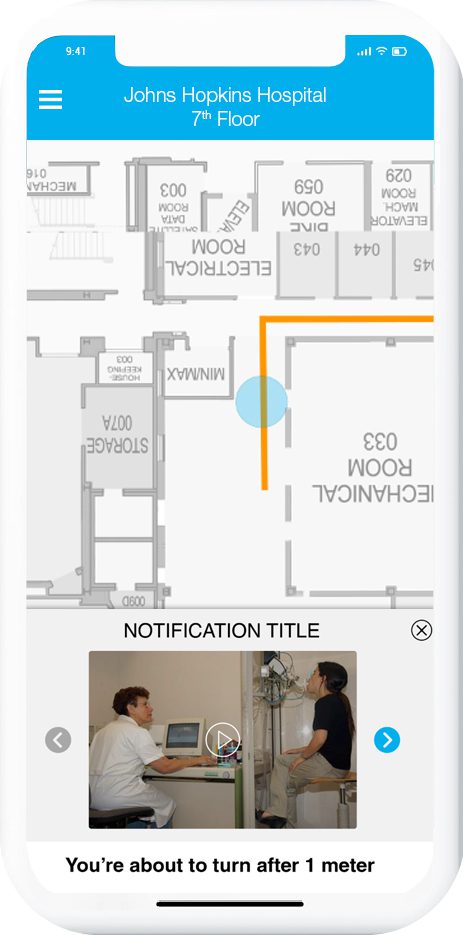 Indoor Positioning App
