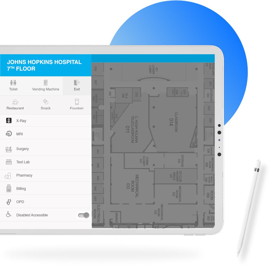 Indoor Positioning App