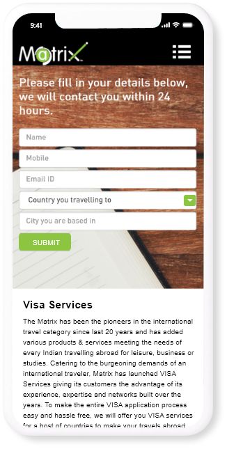 Matrix Cellular TAB