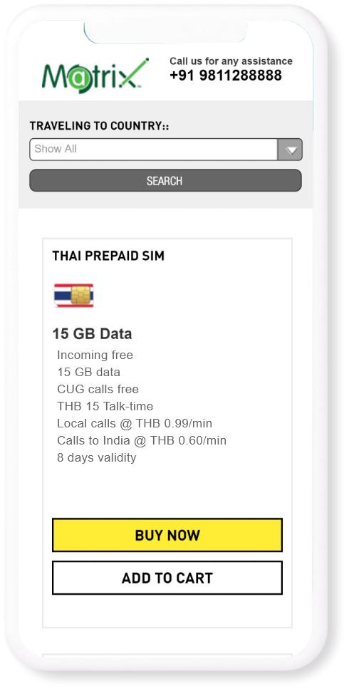 Matrix Cellular TAB