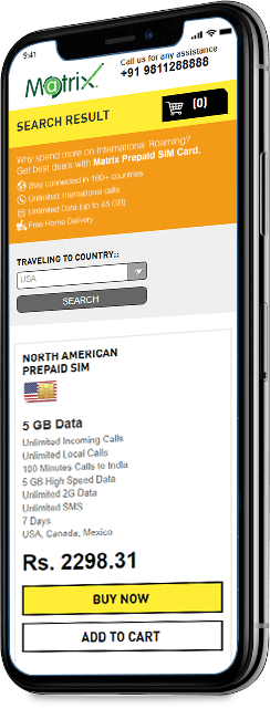 Matrix Cellular TAB