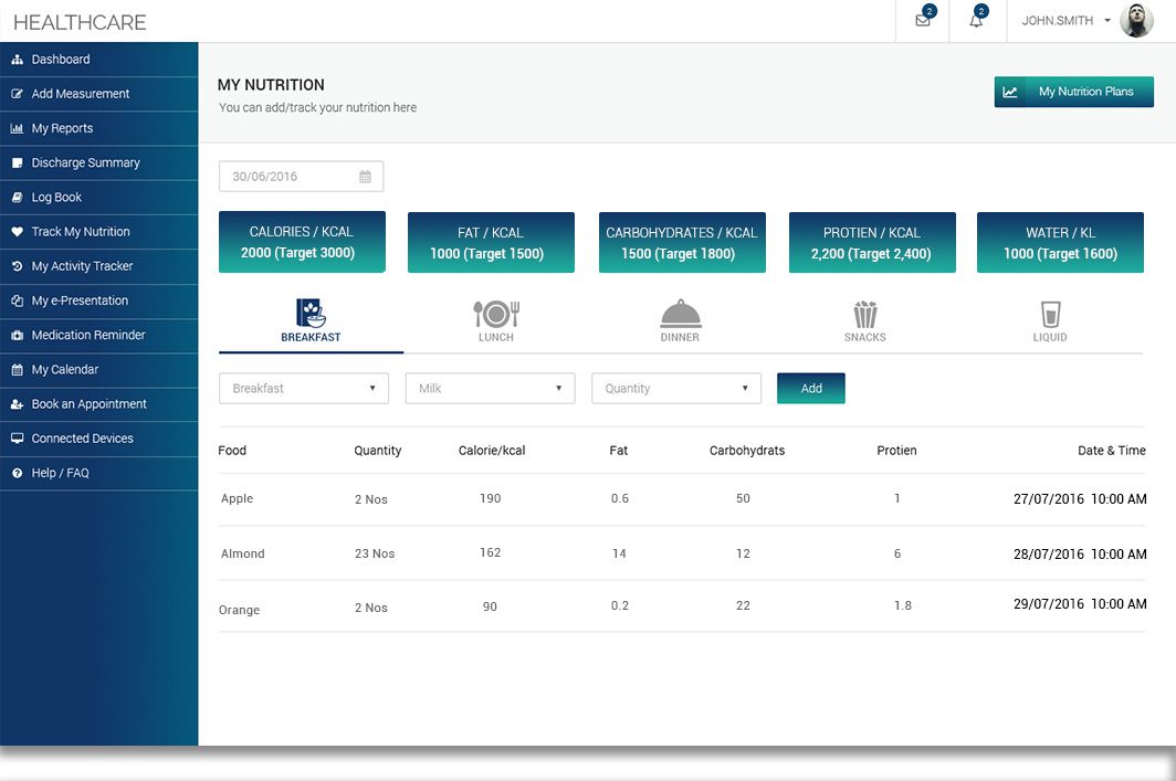 Mobile Healthcare App