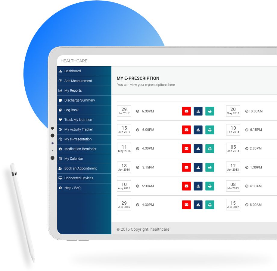 Mobile Healthcare App