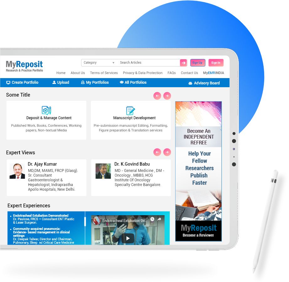 My Reposit Connects Clinicians, Researchers, Students