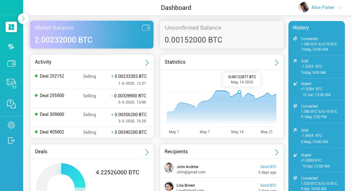 Online Coin Offering App