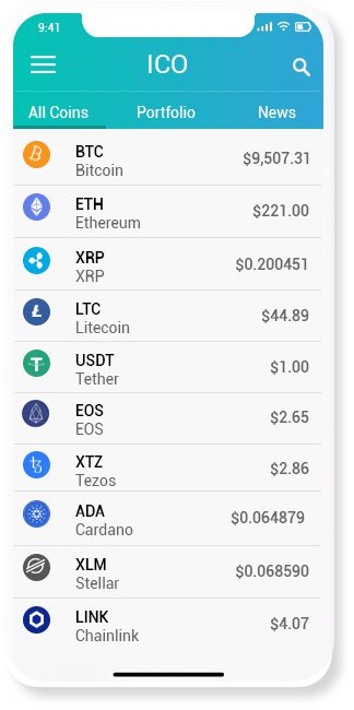 Online Coin Offering App