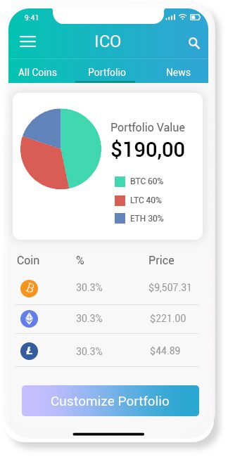 Online Coin Offering App