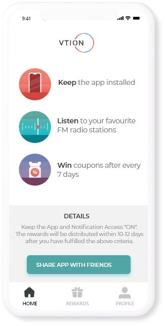 Vtion App Analysing Consumer Behaviour on Smart Devices