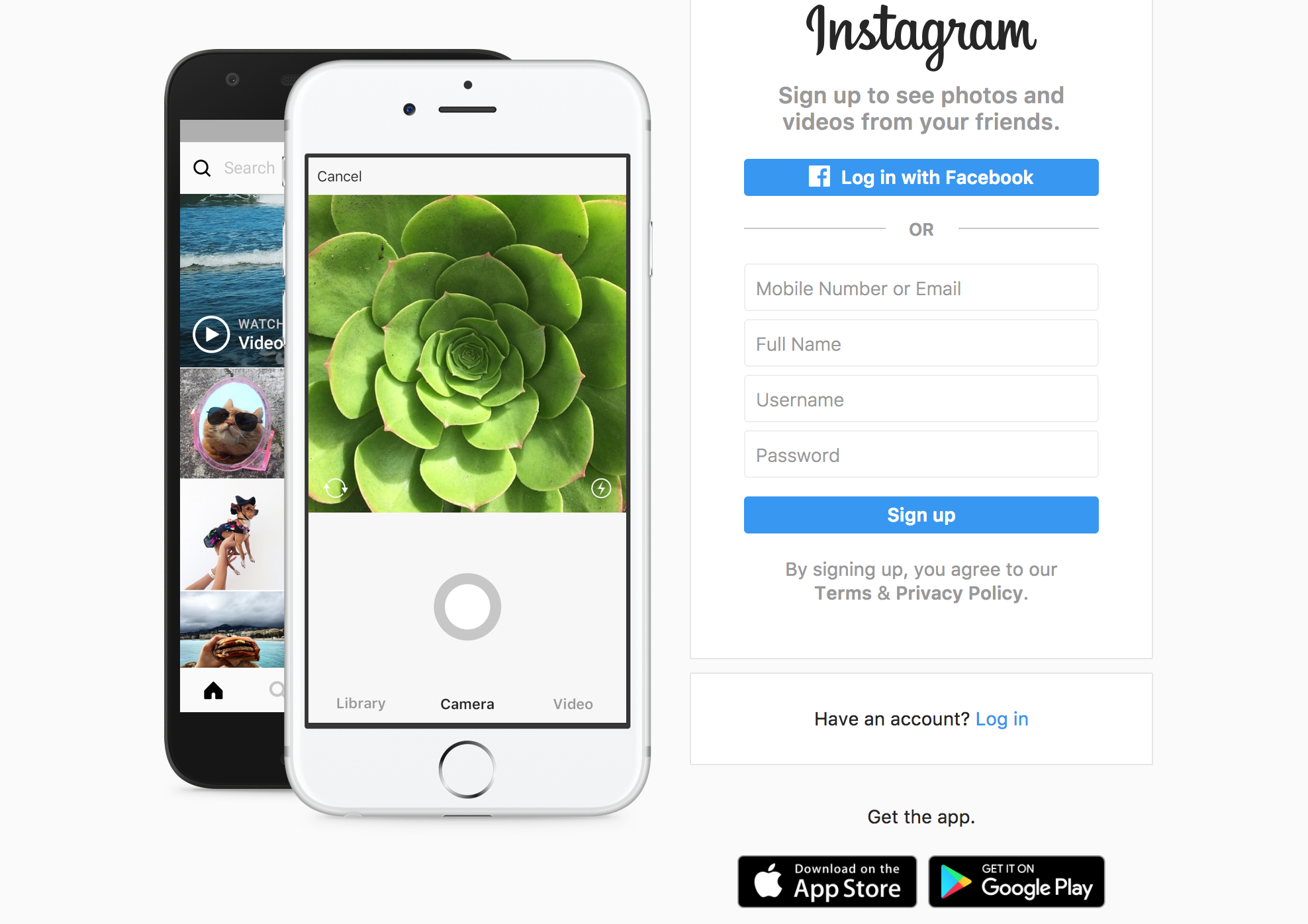 Instagram-react-native-development