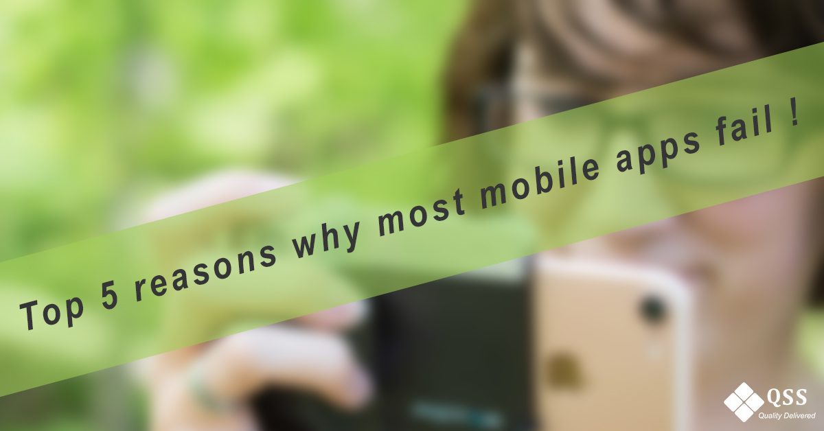 top 5 reasons why mobile app fails