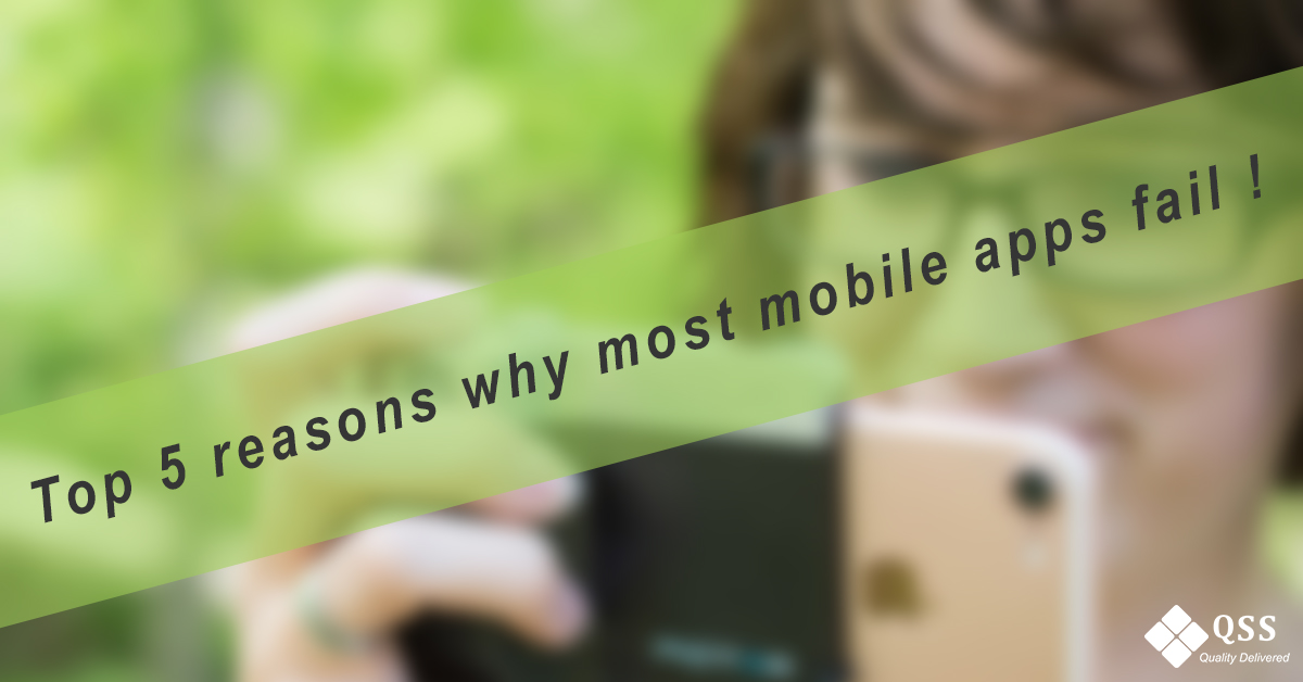 top 5 reasons why mobile app fails