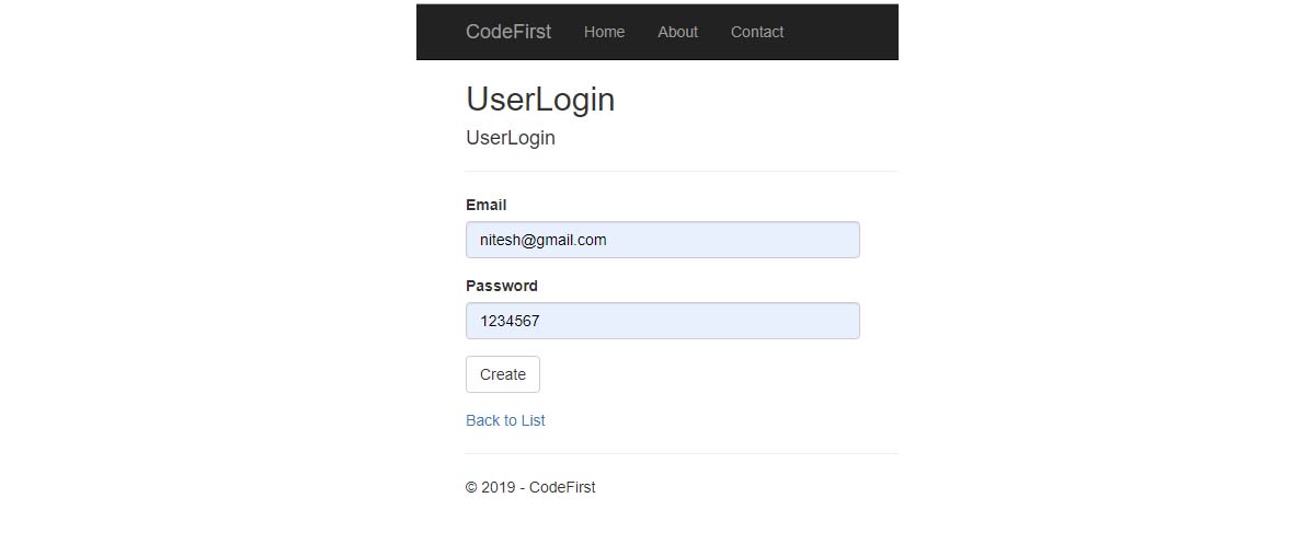 User Login
