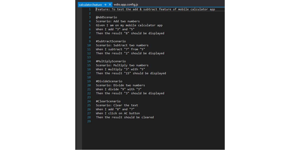Feature File