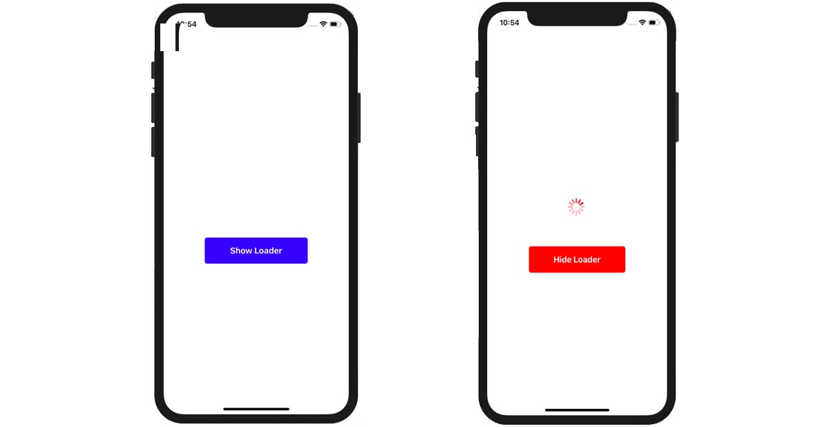 Show Loader and Start Loader