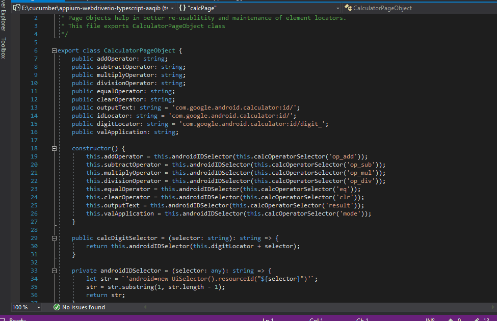 pageObjectModel