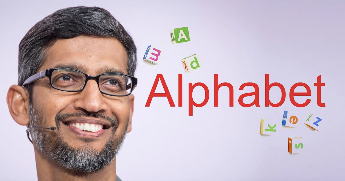Sundar Pichai CEO Alphabet Image