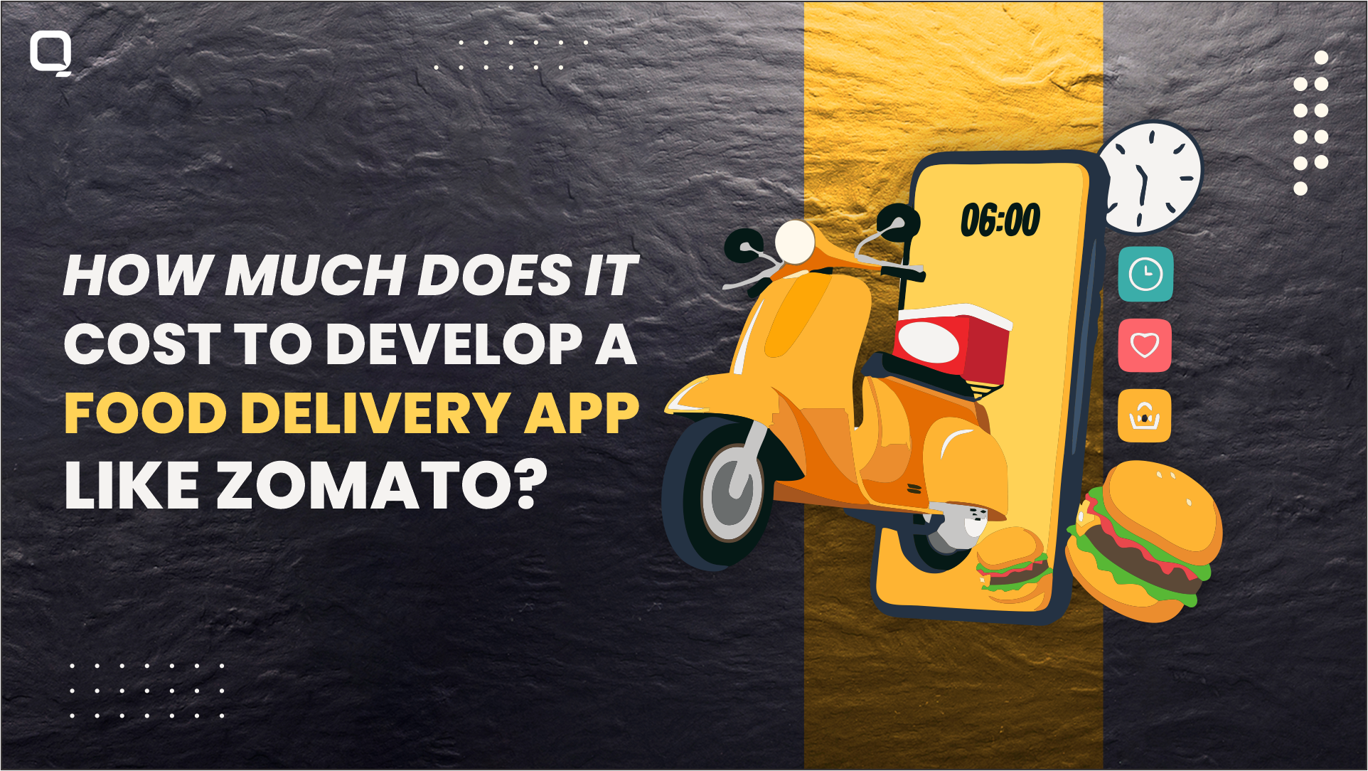 food delivery app development cost