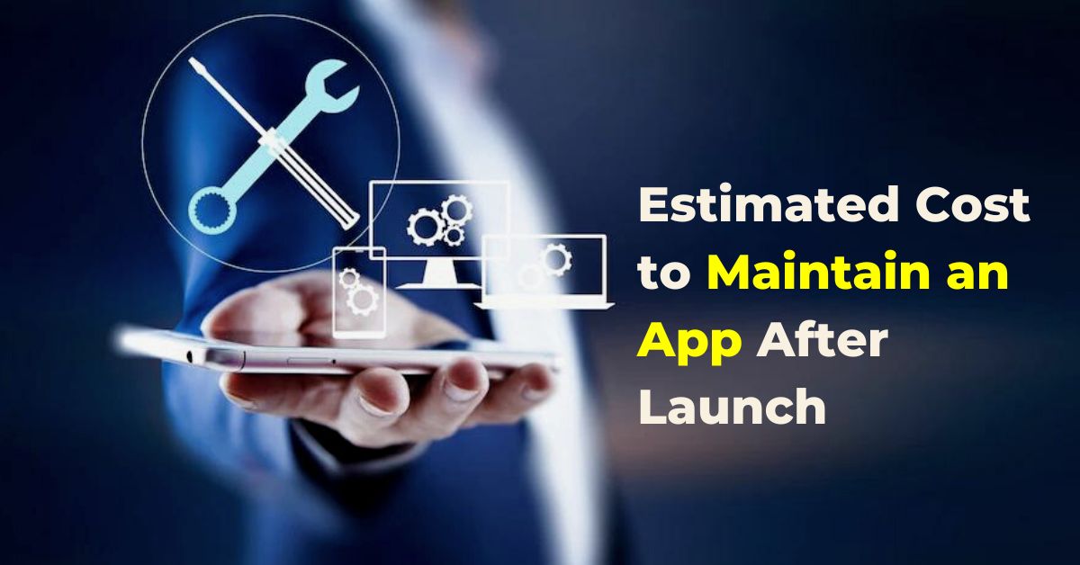 Cost to Maintain an App 1 cost to maintain an app