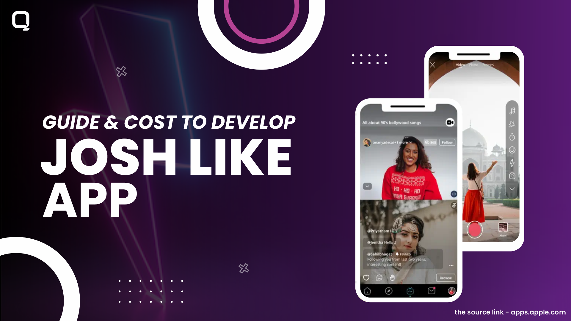 develop josh like app