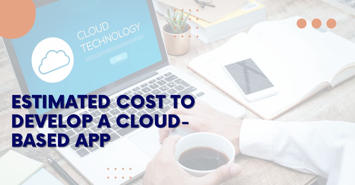 Cost to Develop Cost to Develop cloud apps